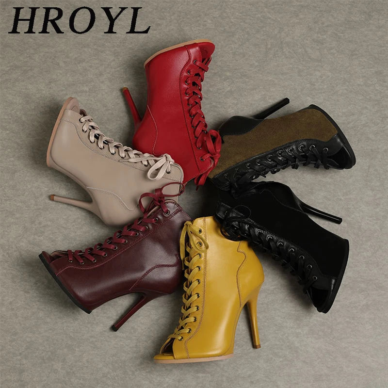Women Pump Dance Heels Differenct Colors 9.5cm 11cm High Quality Made Real Genuine Leather Latin Jazz Dance Shoes For Woman